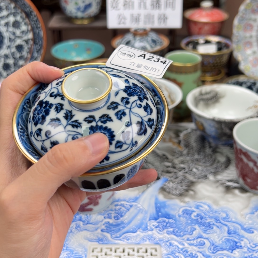 瓷片景德镇手工手绘陶瓷