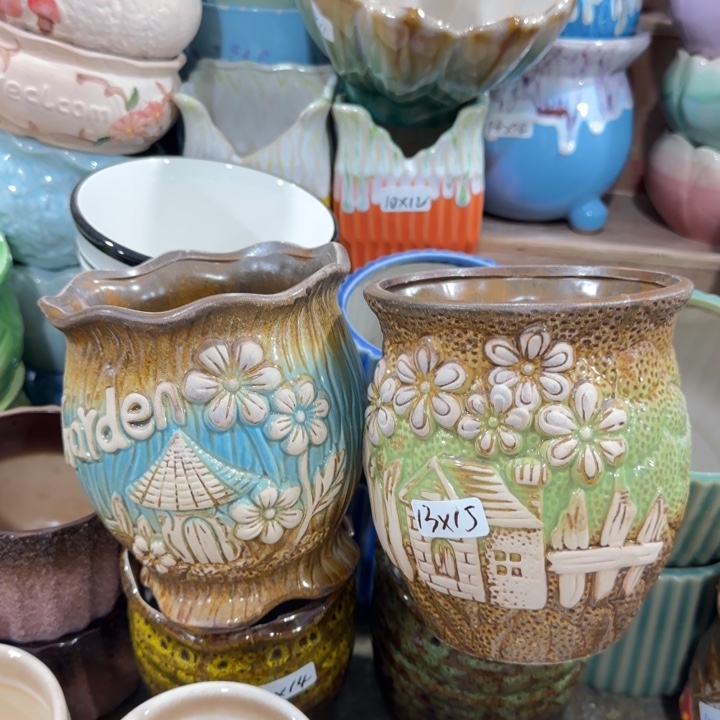 凑9块包邮，有孔，花盆