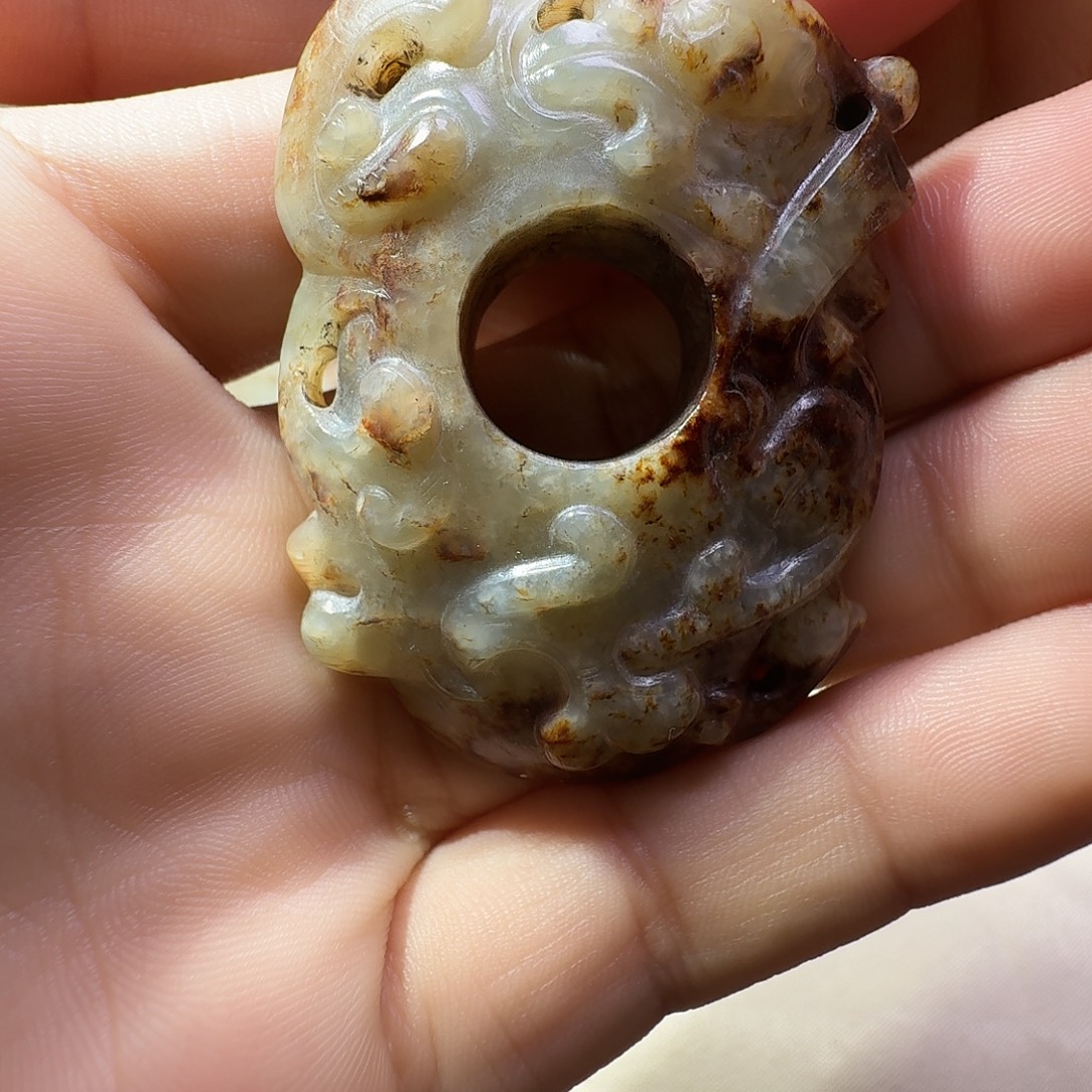 玖***森和田玉（糖玉）未镶嵌挂件