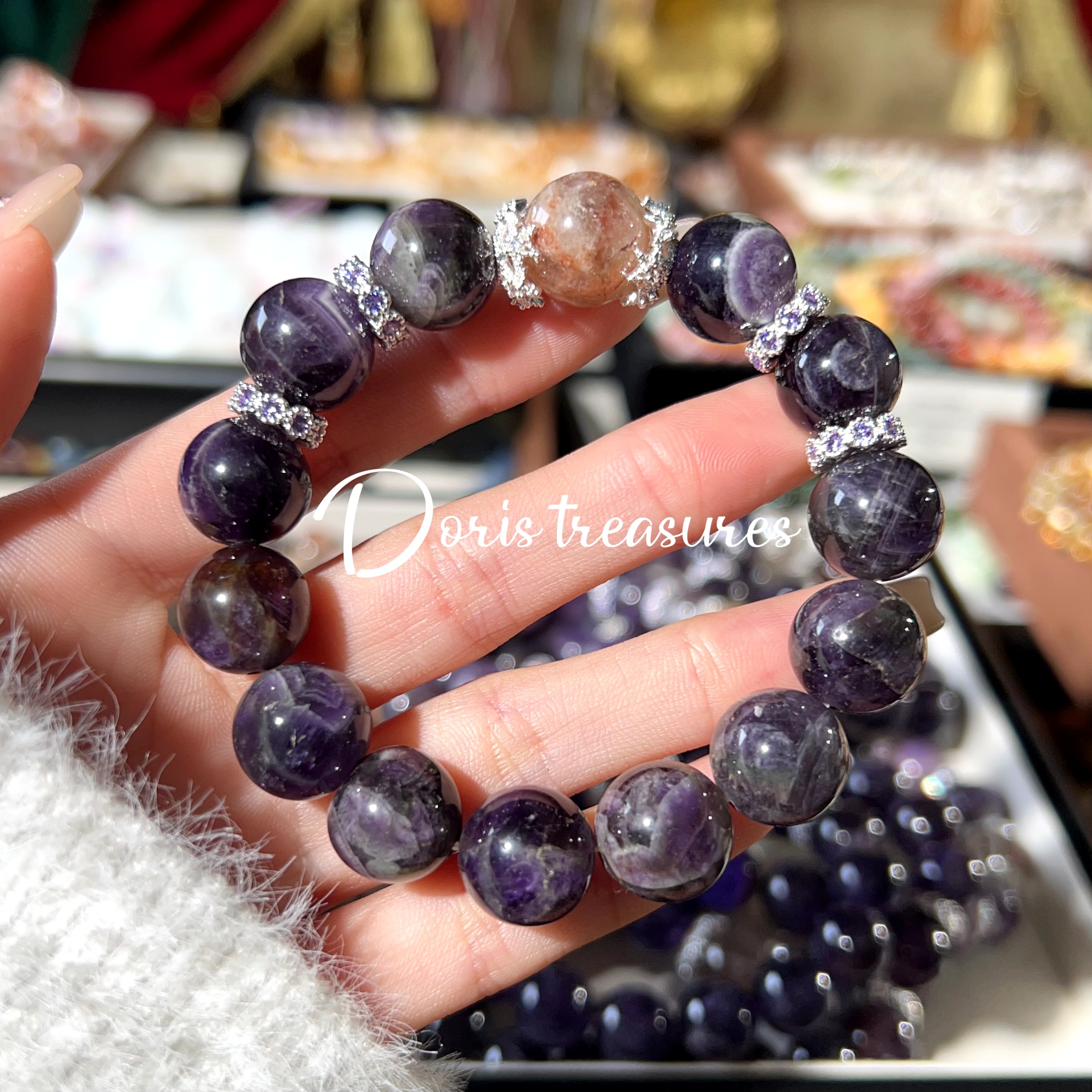 【紫色乌托邦】 H手链 精致气质 多样性发颜色微差 发货件数一