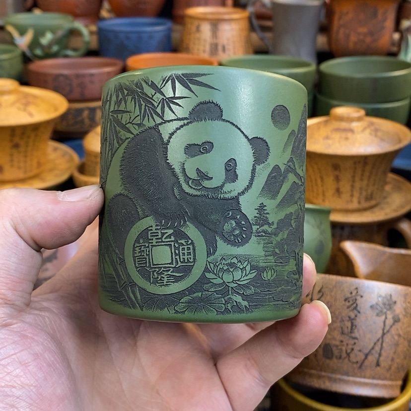 【闪购商品】紫砂杯子宜兴全手工紫砂杯