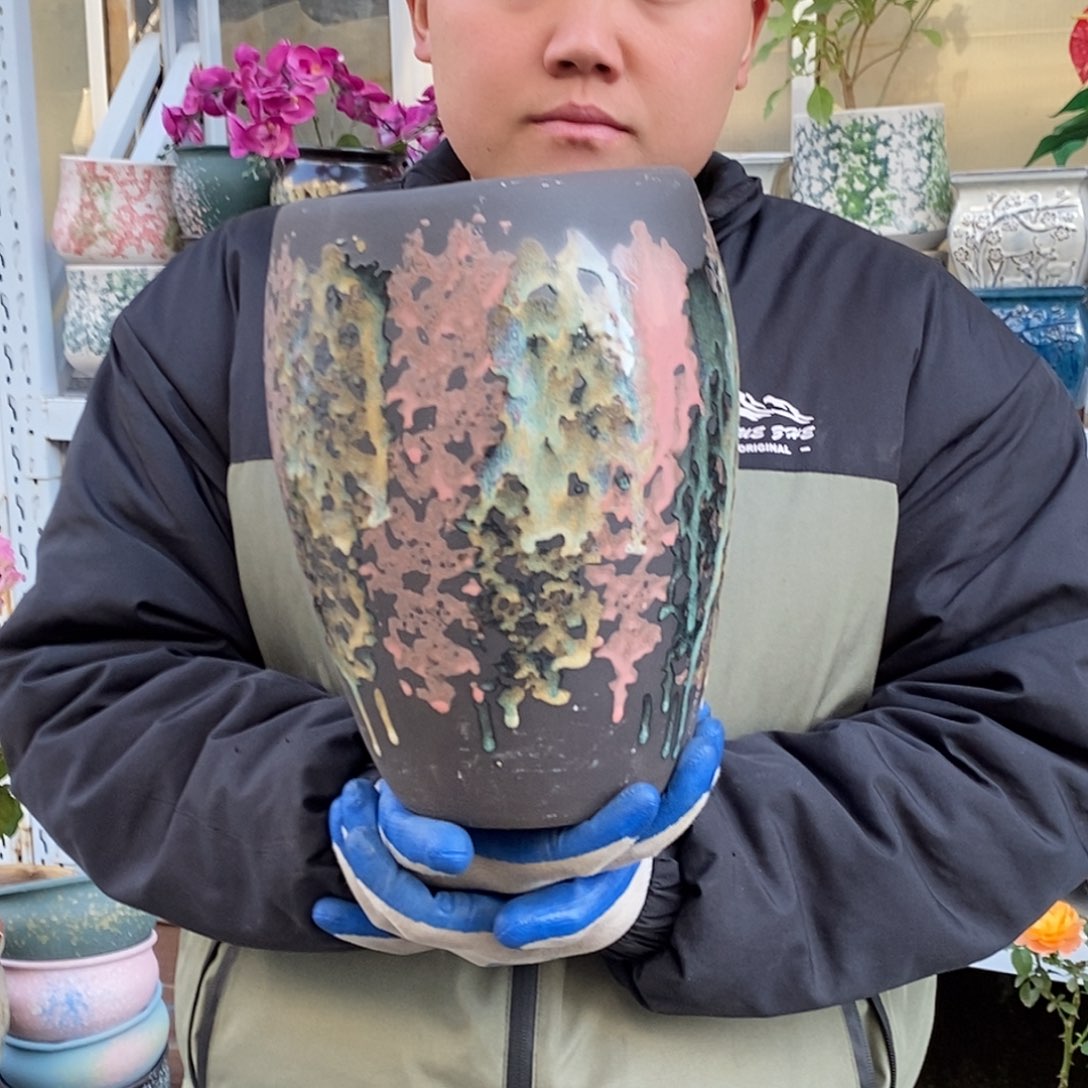 花盆紫砂口17高27福利