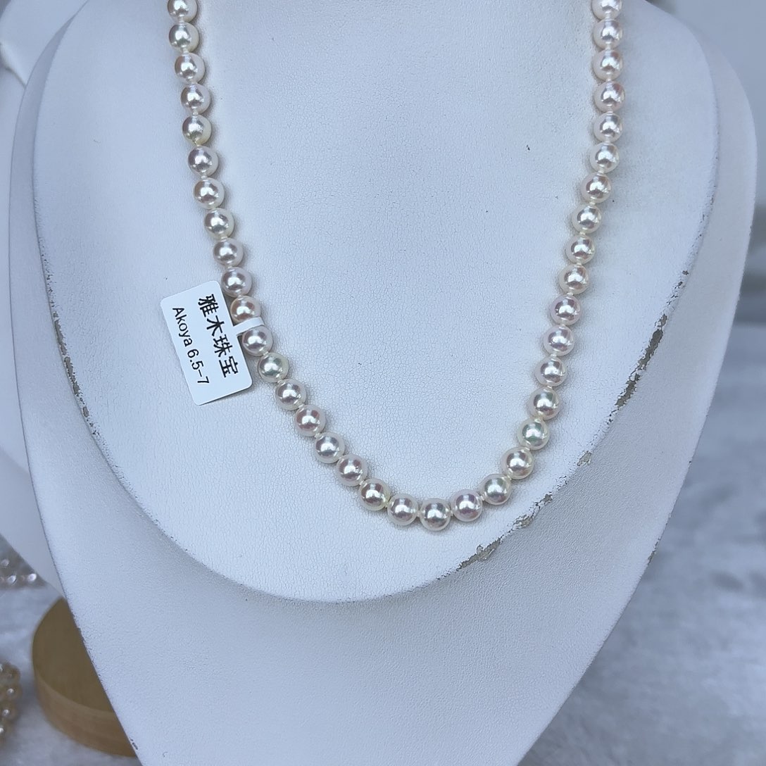 海水珍珠颈饰银S925镶嵌