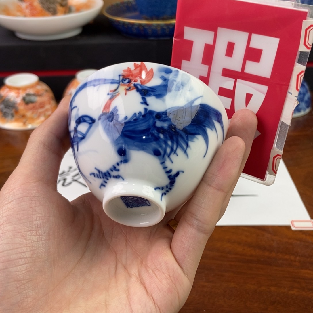 杯景德镇手绘陶瓷艺术