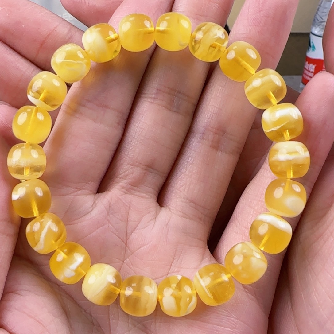 琥珀裸石未镶嵌蜜蜡