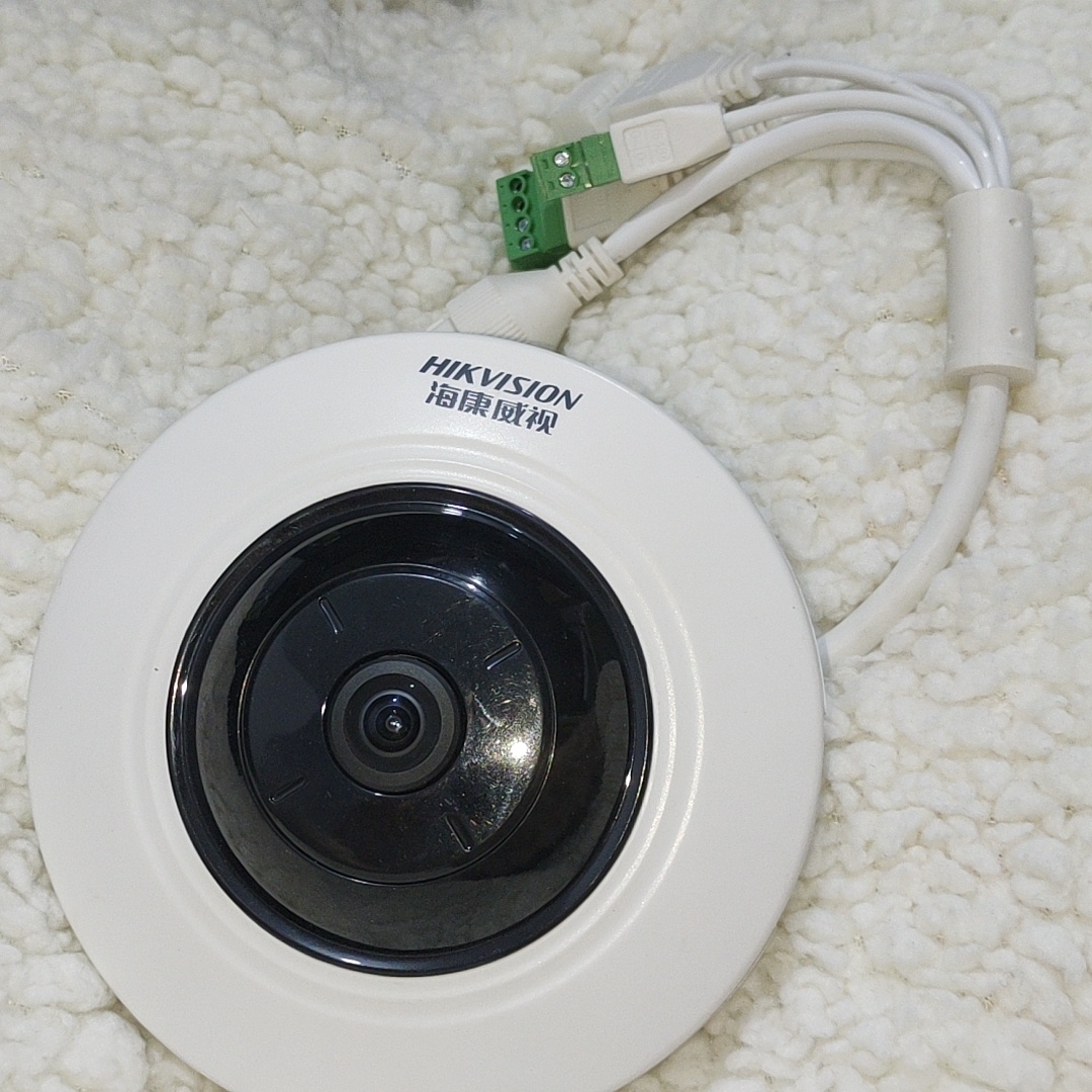 9新 HIKVISION/海康威视 二手360度全景摄像头鱼眼网络高清智能