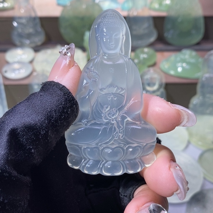 岫玉吊坠未镶嵌吊坠