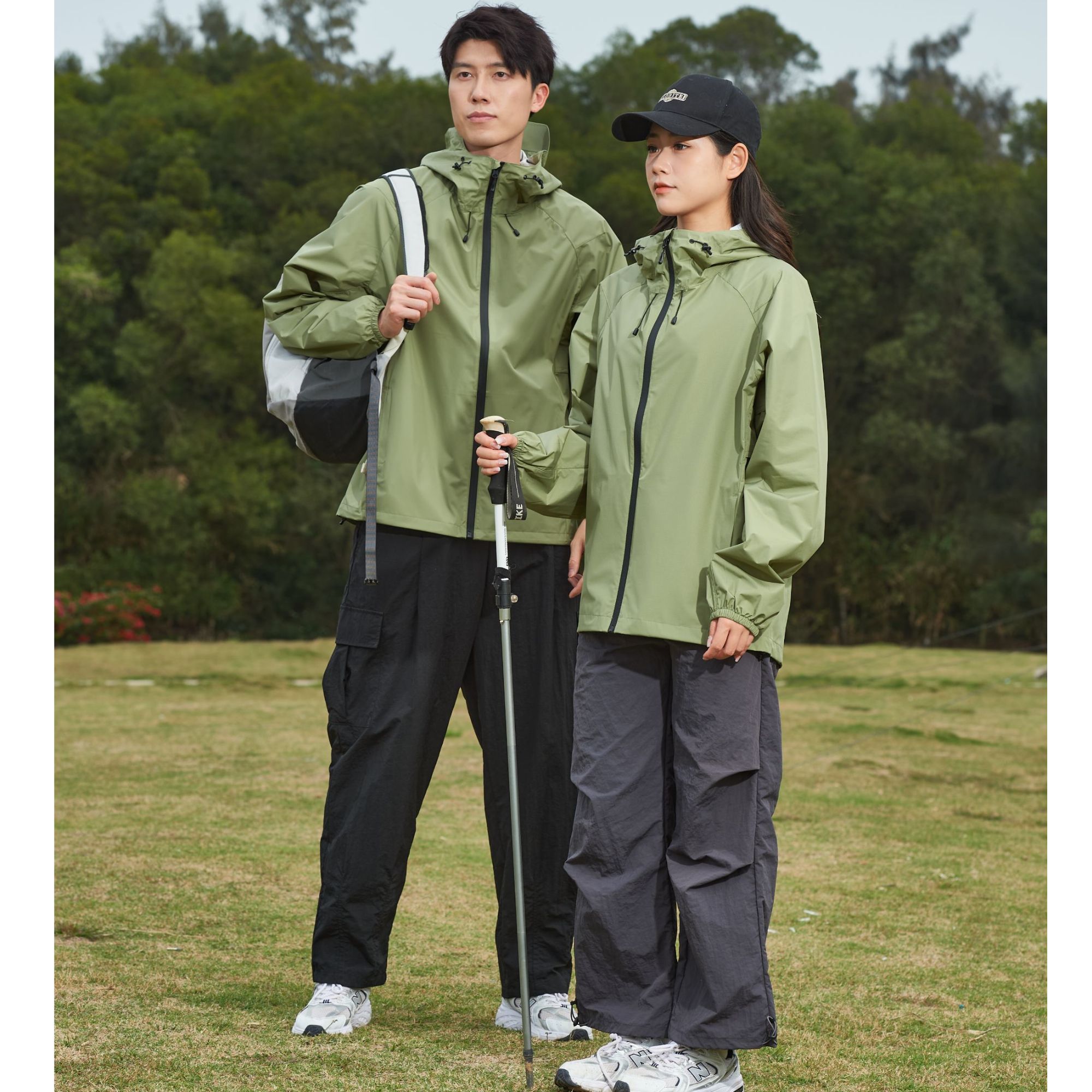 J52台州户外男女同款轻便透气防晒衣耐磨防风防泼水冰感连帽外套