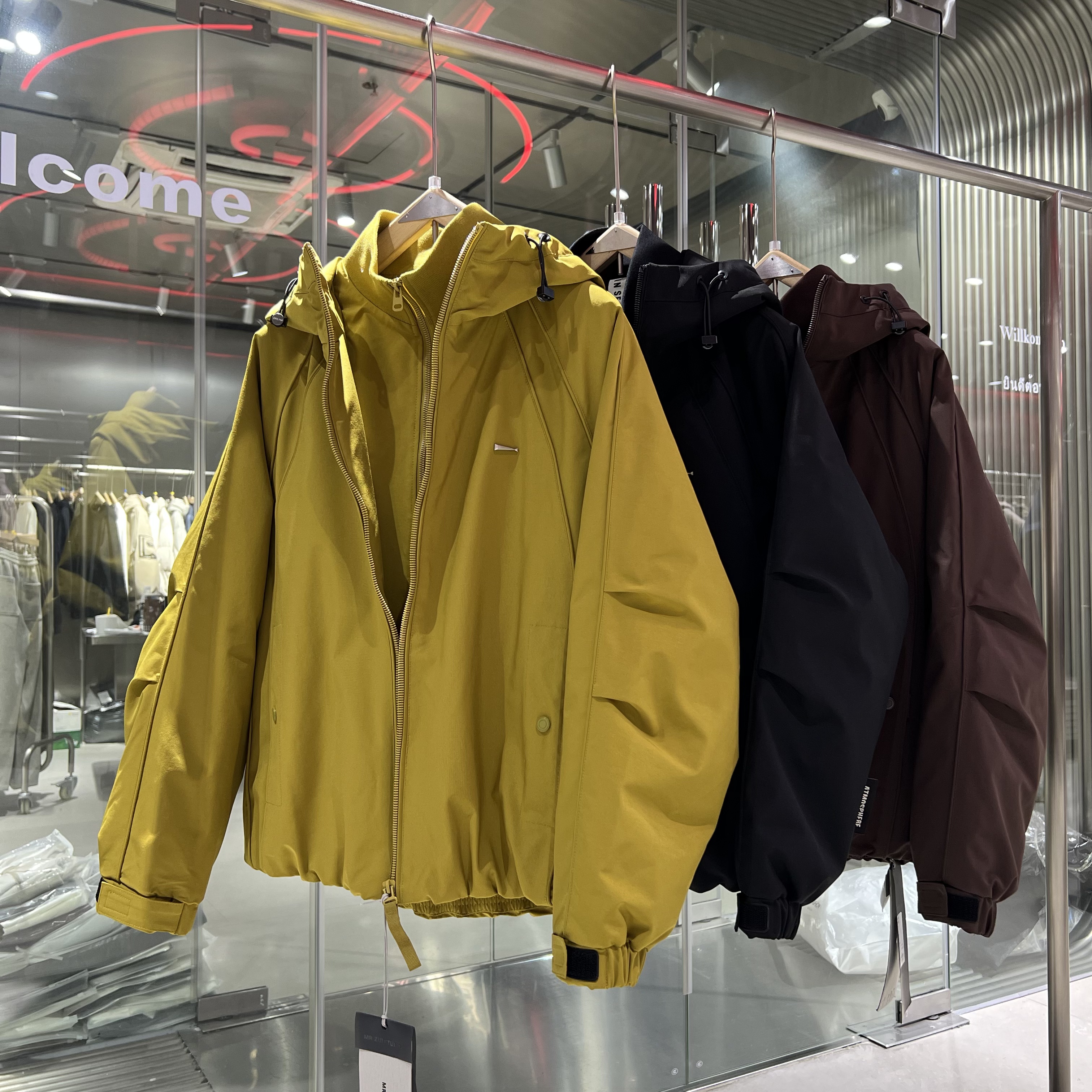 冬季新款轻奢风时尚保暖国标羽绒外套冬季潮流羽绒外套#3336