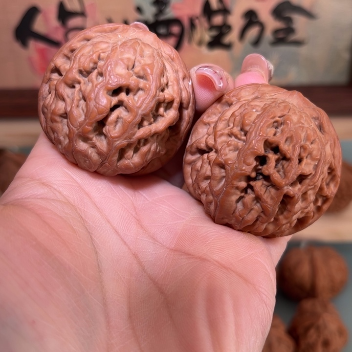 吊坠文玩核桃凤凰台