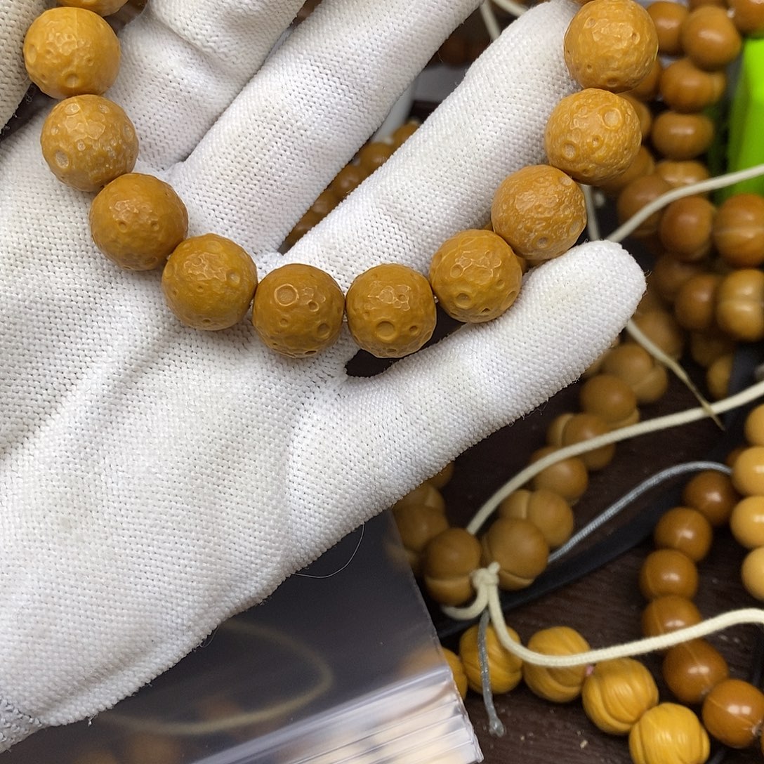 核桃手串/手链陨石坑