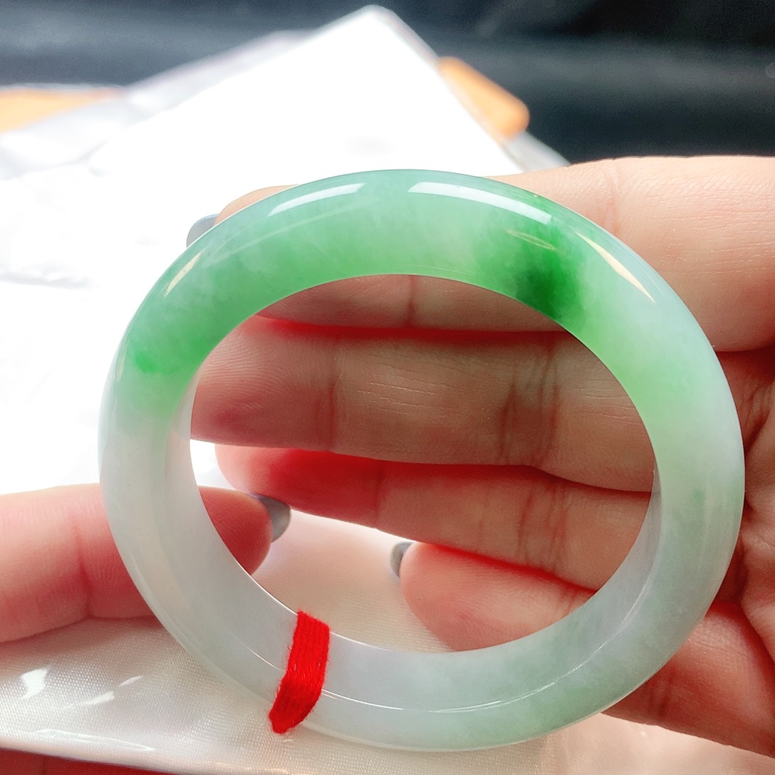 未镶嵌手镯翡翠正圈2822
