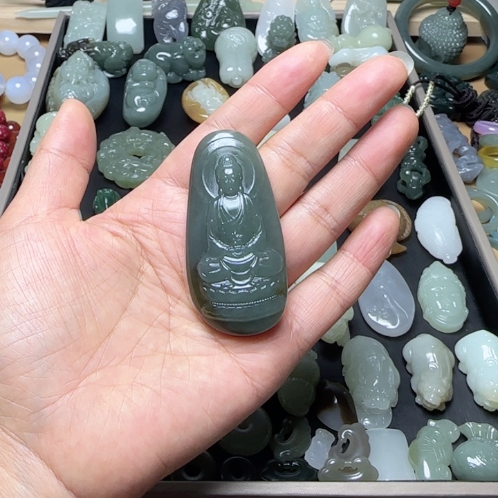 和田玉挂件未镶嵌