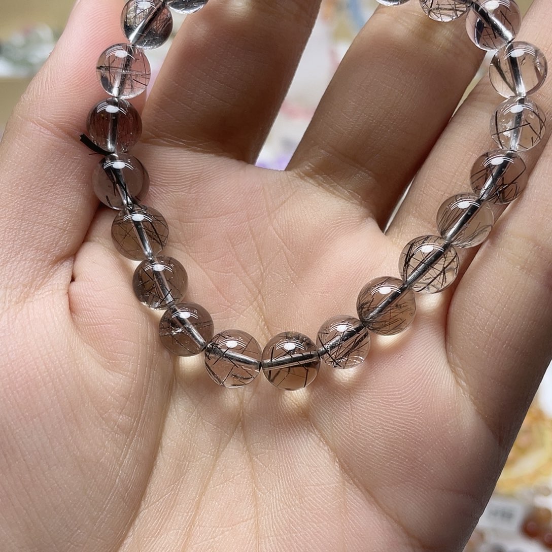 手链水晶未镶嵌黑发晶