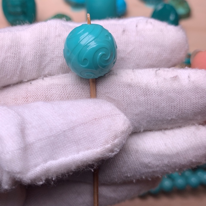 绿松石博古14未镶嵌