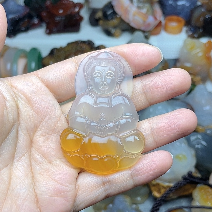 玛瑙/玉髓饰品未镶嵌用****3