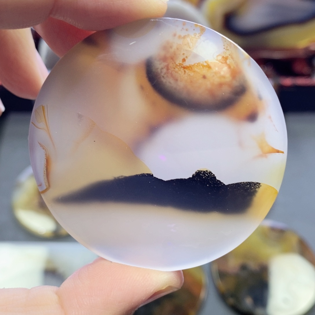 玛瑙/玉髓颈饰未镶嵌编号133