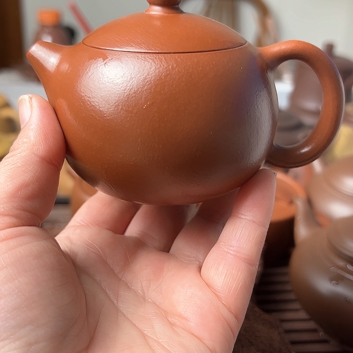 紫砂茶壶西施壶 原矿朱泥200cc