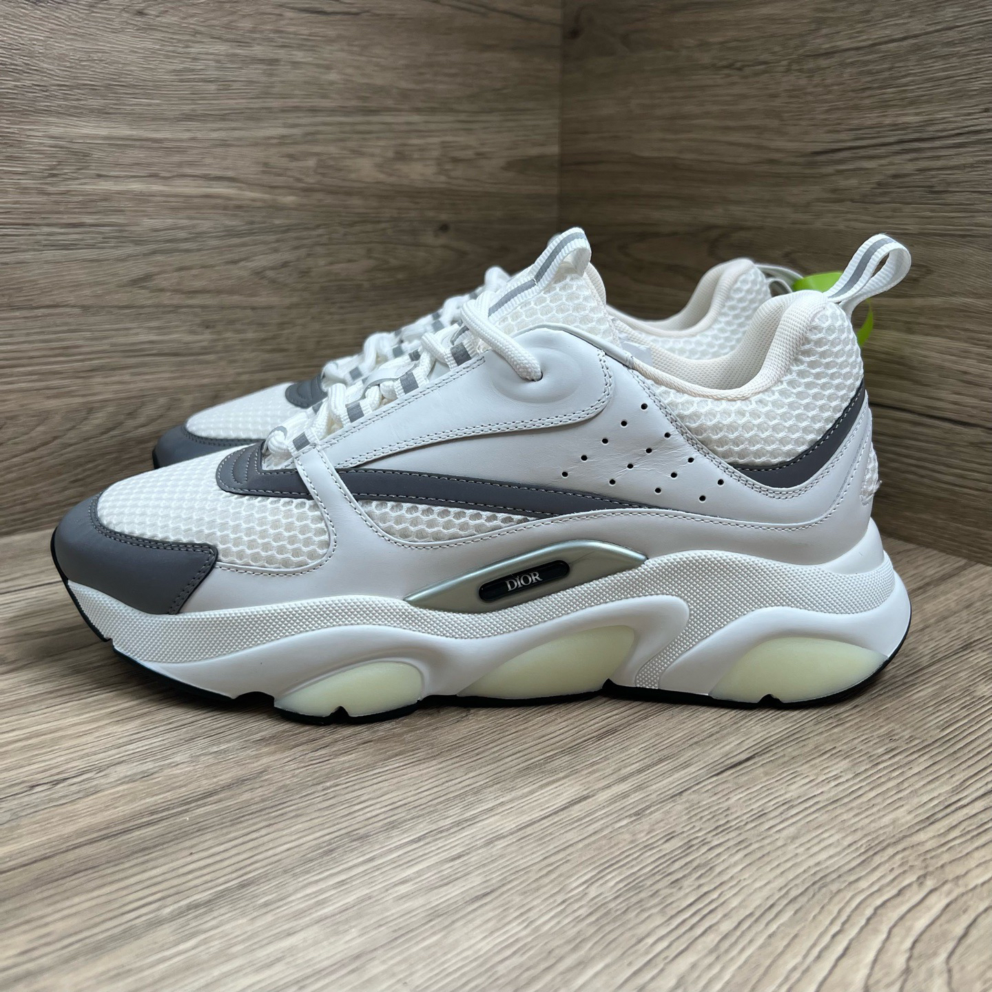 未使用 DIOR/迪奥 AM 603026 银白3M运动鞋 