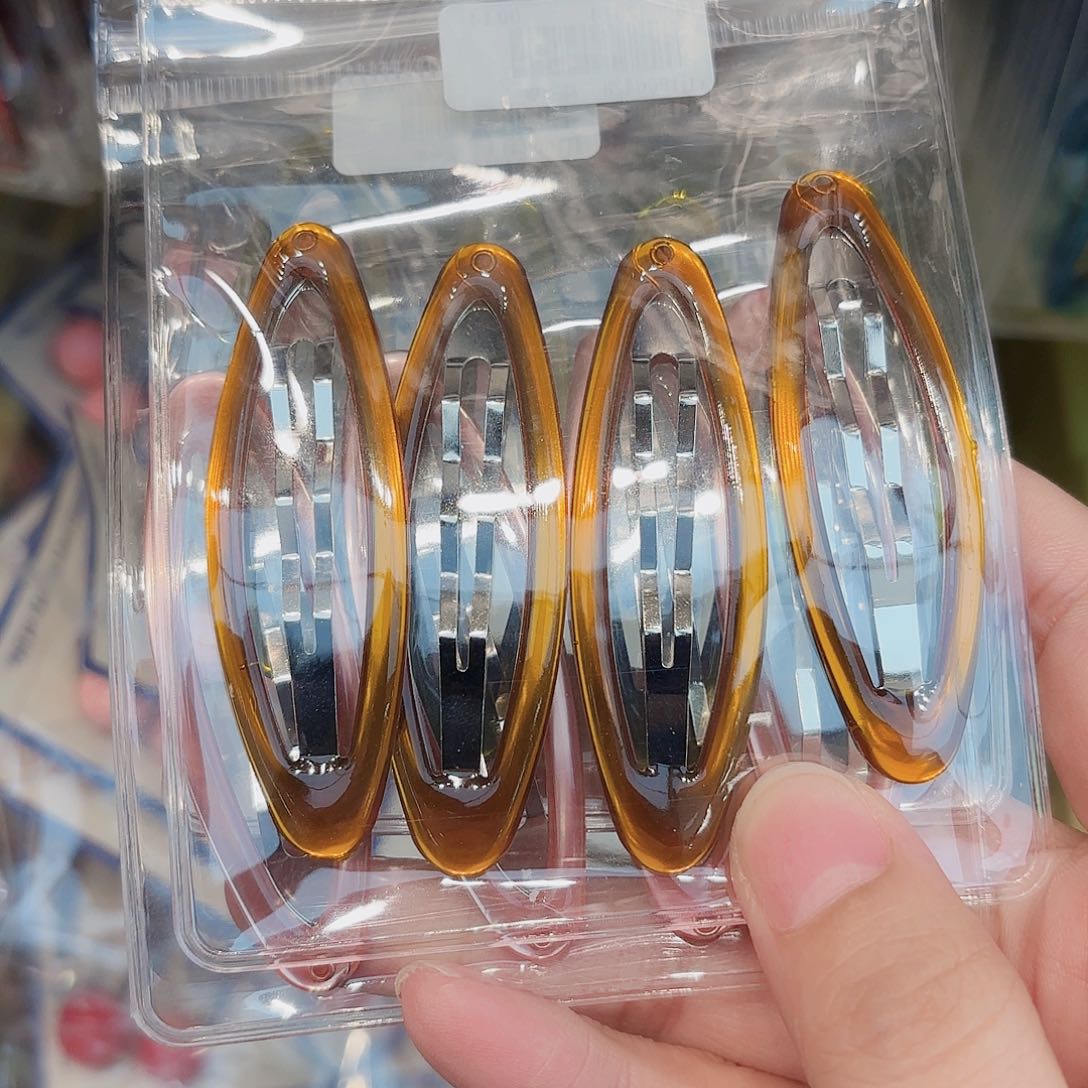 无非金属咖金色掰掰夹一组