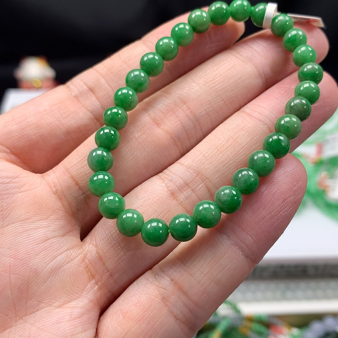 未镶嵌翡翠手链翡翠