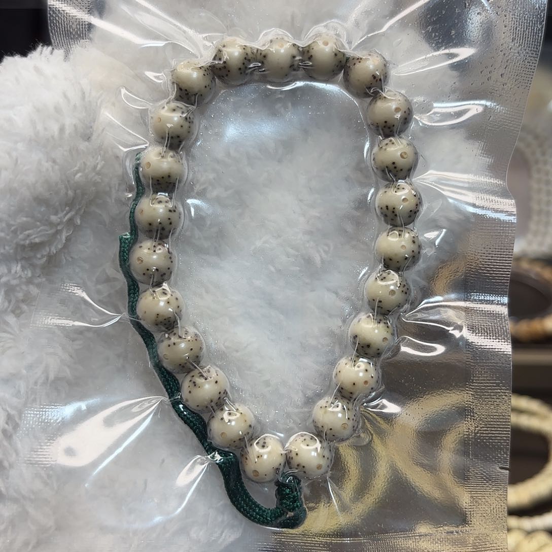 星月菩提吊坠石玉糯冰9*9正月大眼睛一线天小冰糖