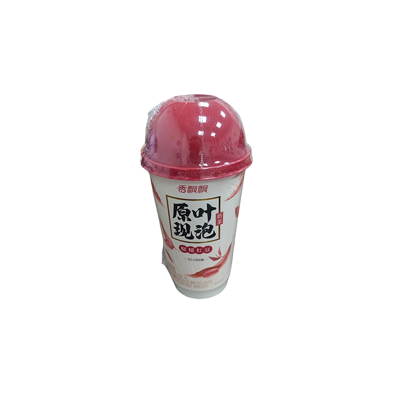 香飘飘原叶现泡奶茶糯糯红豆74g