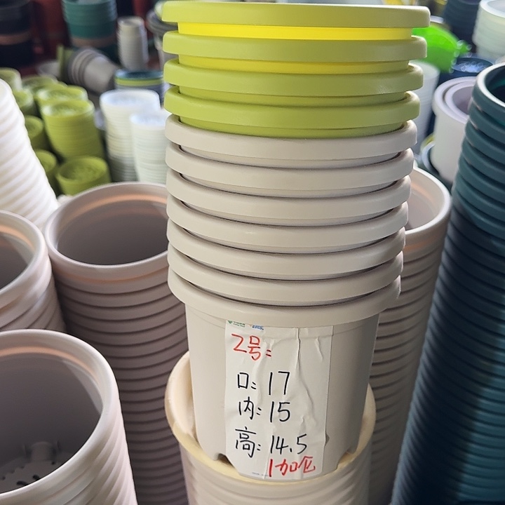 四季2#口径17灰白6个无托