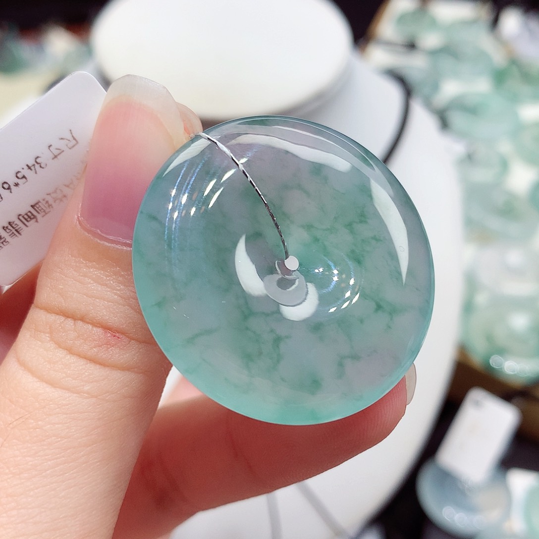 颈饰未镶嵌翡翠翡翠118，34.5/6