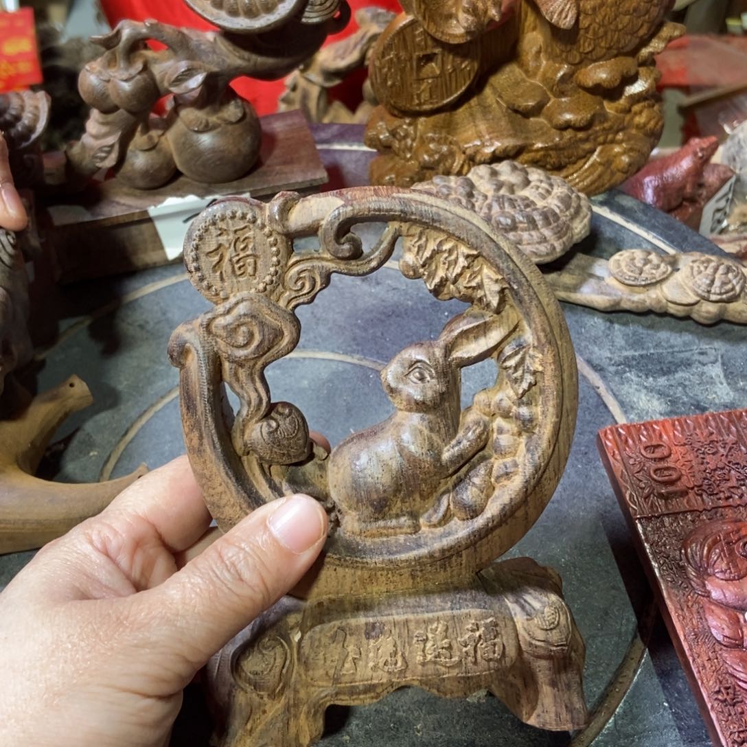 千***行木开播摆件福利放漏