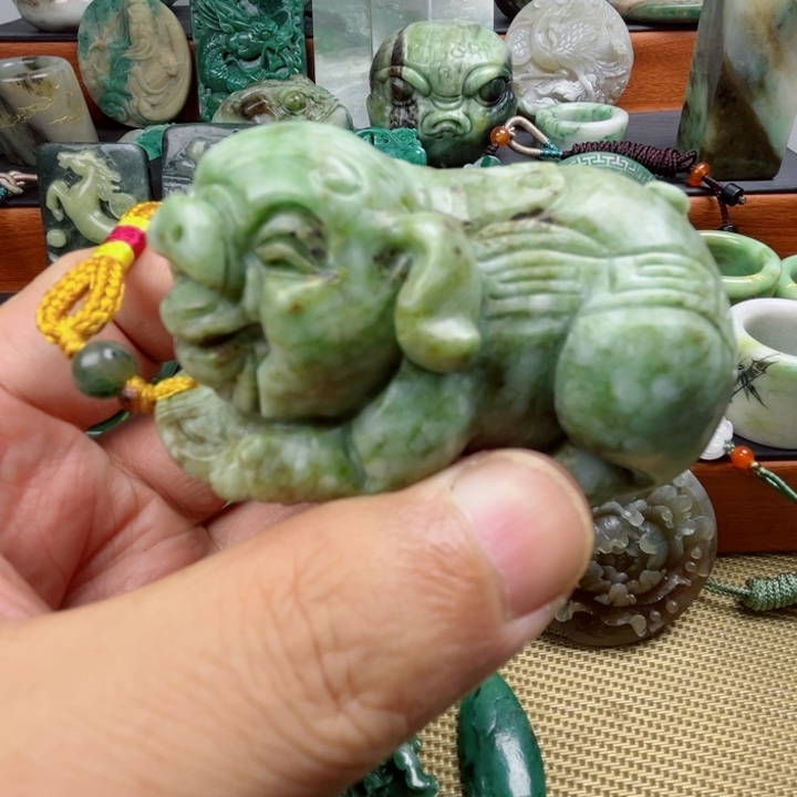 未镶嵌独山玉珠宝半成品