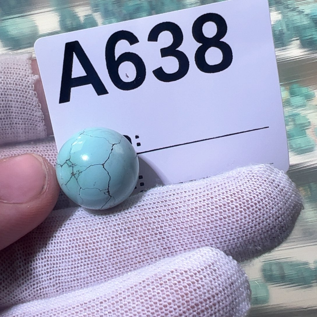 绿松石16.5圆珠未镶嵌