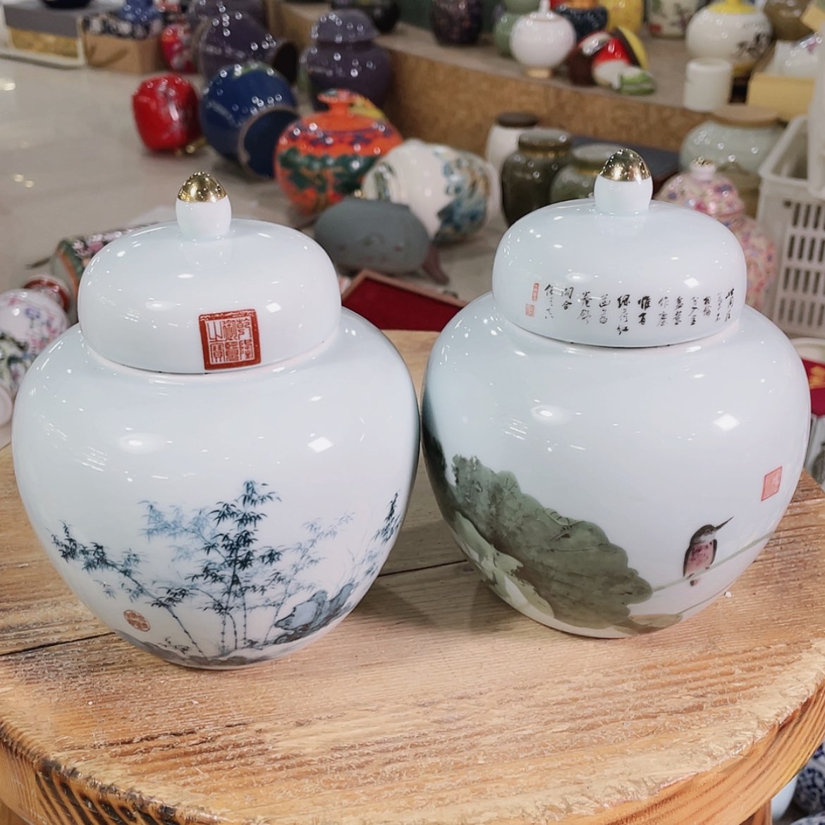 【闪购商品】罐陶瓷茶叶罐密封罐