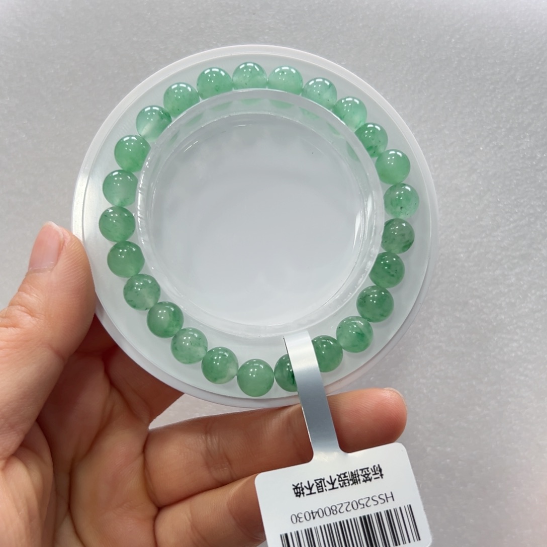 石英质玉手链未镶嵌唐唐7.5