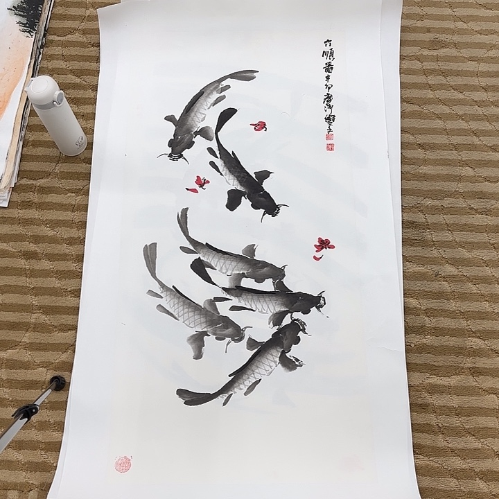 国画花鸟等动物为主料