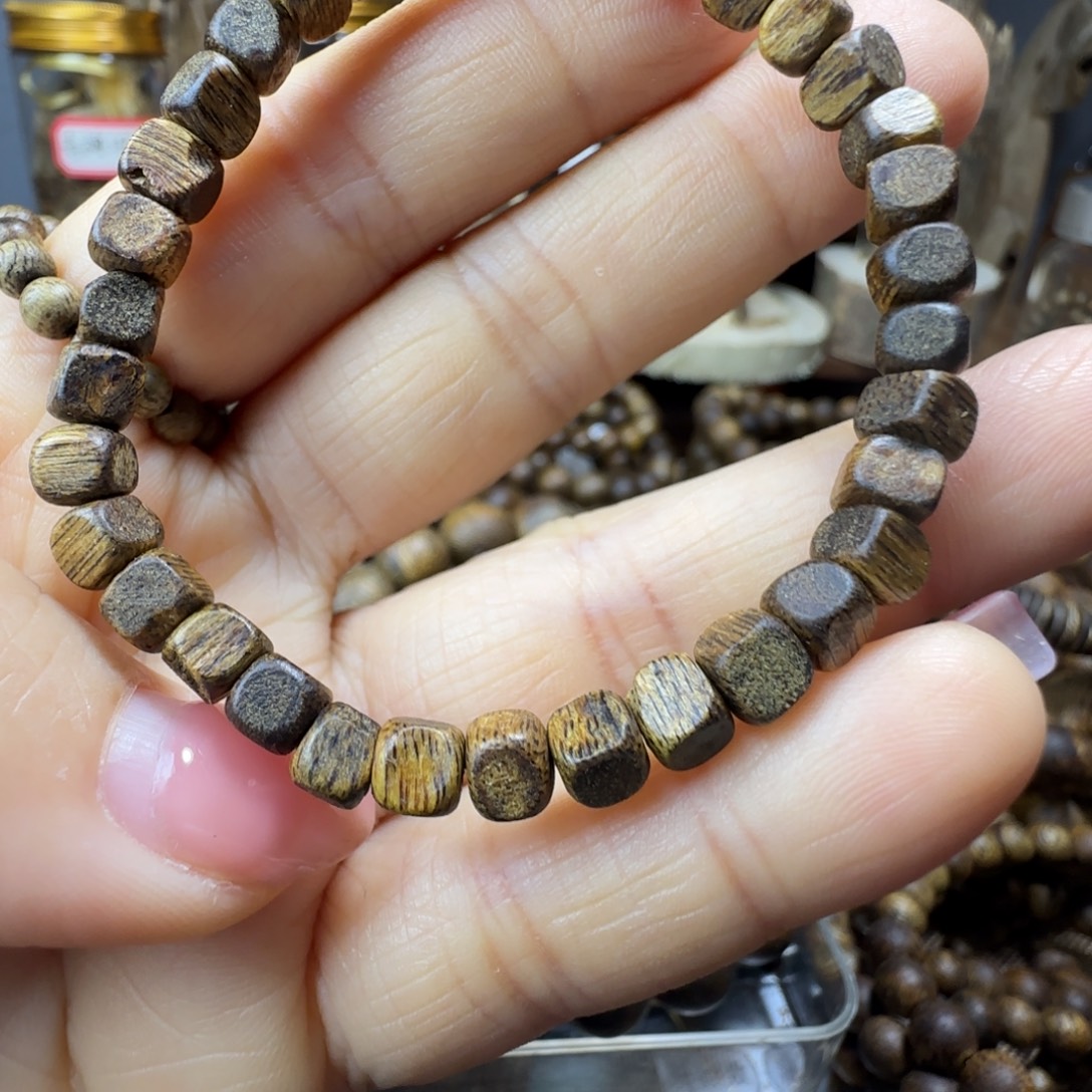 沉香沉香碎屑04方糖珠