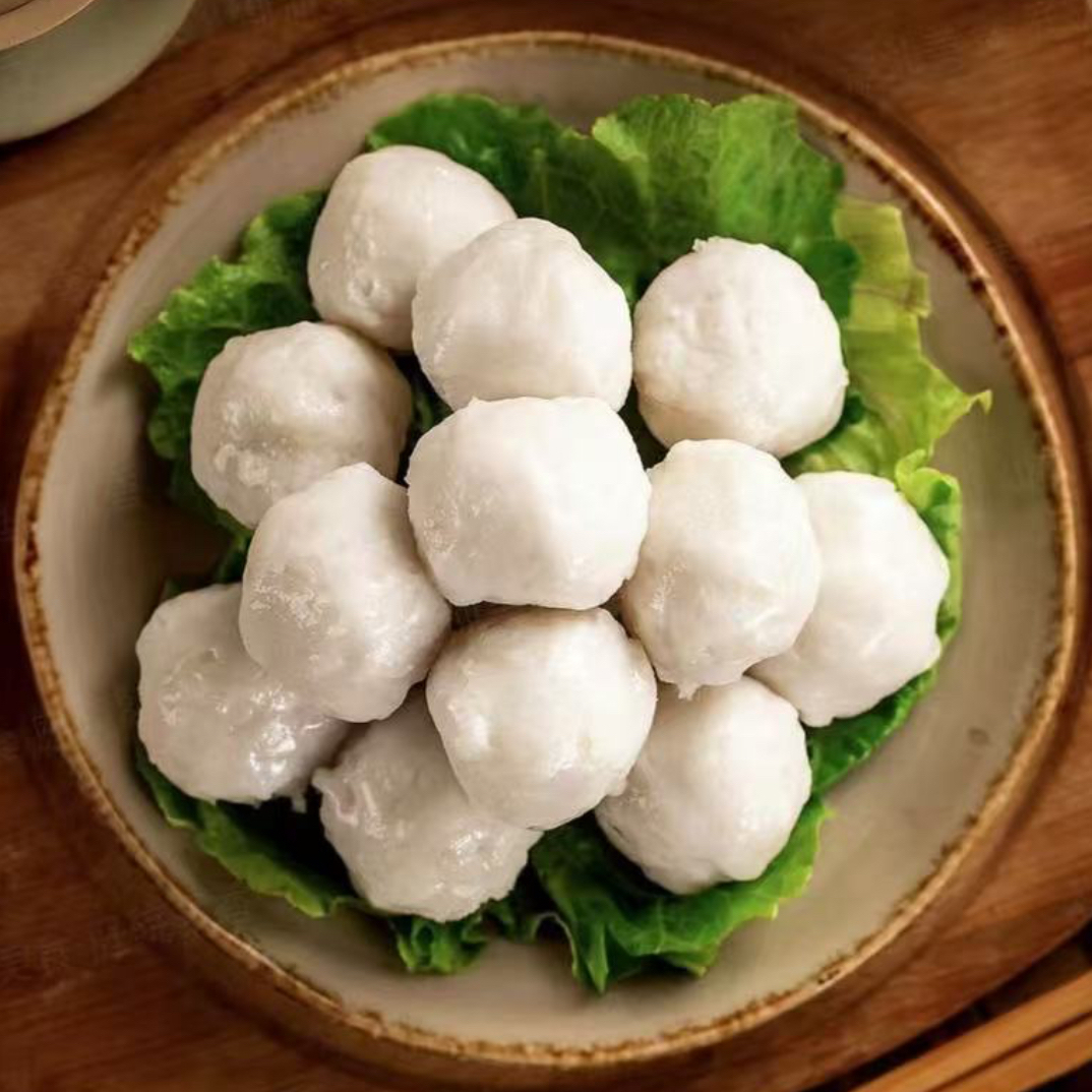 汕尾特产墨鱼丸包脆包Q弹