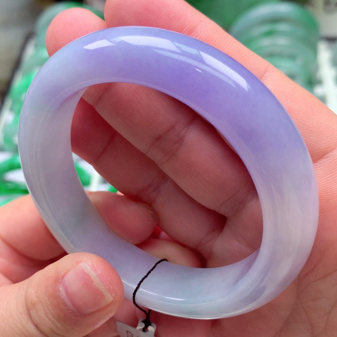 翡翠未镶嵌手镯54.2圈口