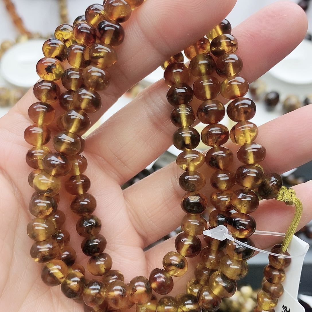 琥珀颈饰未镶嵌琥珀7