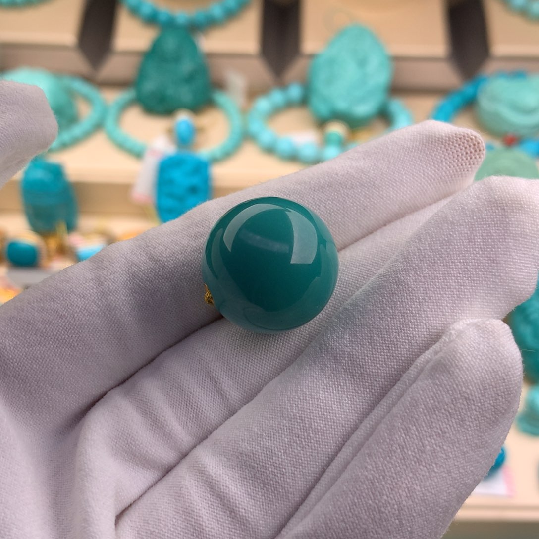 绿松石珠宝奇石未镶嵌T**Y