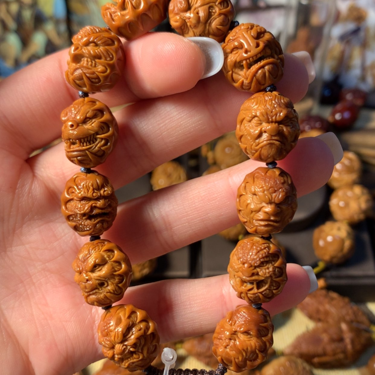 【闪购商品】橄榄核手串十二生肖恶僧
