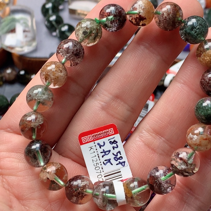 水晶手串未镶嵌天然