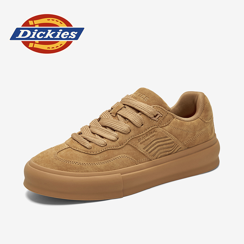 Dickies德训鞋男四季潮款翻毛皮面情侣增高耐磨软底运动休闲板鞋