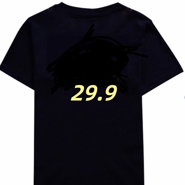 轻奢常规印花短袖夏季T恤春夏情侣