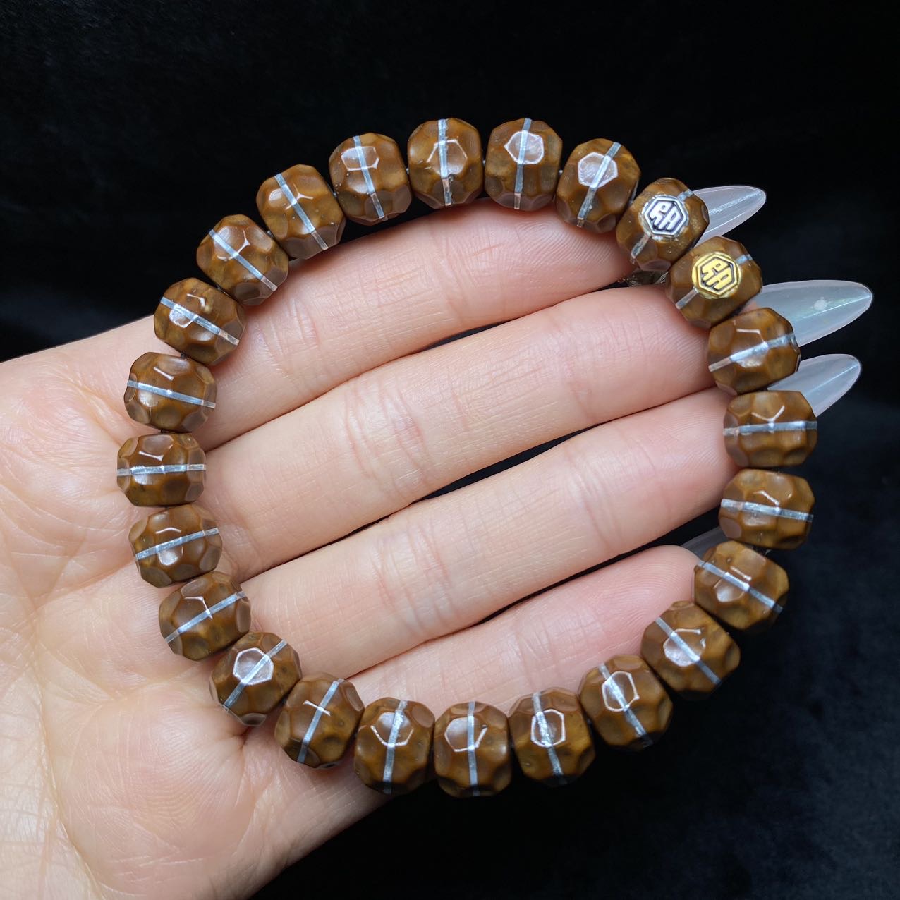 【曹美丽精选】28 H59930-紫金鼠单圈手串-多样性发其一-9mm