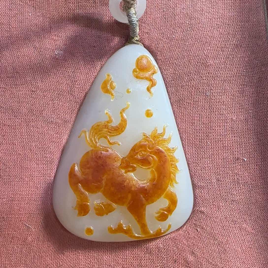 和田玉挂件未镶嵌