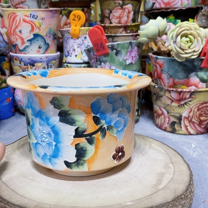 景德镇艺术手绘作品