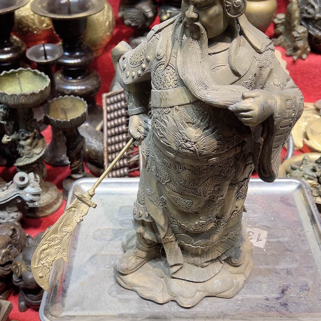楚****²黄铜摆件工艺品，