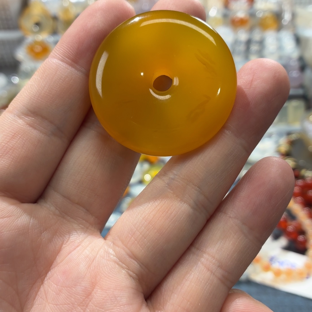 玛瑙/玉髓未镶嵌吊坠(不含链)