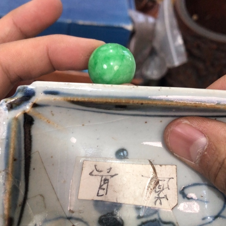 陶瓷孤品单件车里拍